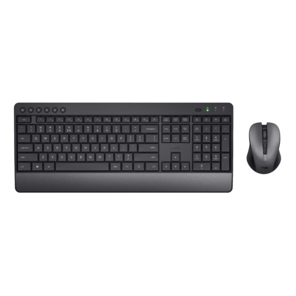 Trust TKM-450 Comfort Trdls Silent tastatur og mus St - Nordic