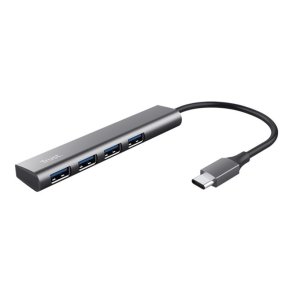 Trust Halyx Hub - USB-C - 4 x USB 3.2 Gen 1 - desktop
