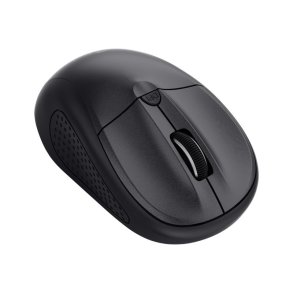 Trust Primo Mus - h�jre- og venstreh�ndet - 4 knapper - tr�dl�s - BT - sort