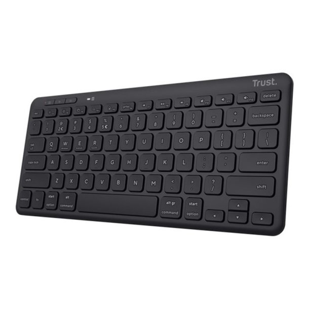 Trust Lyra Kompakt trdlst tastatur ECO - trdls - BT 5.0 - Nordisk