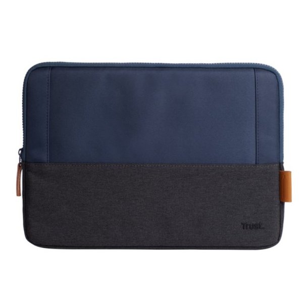 Trust Lisboa Laptop Sleeve - topladet - 13.3" - Mrk Gr og Mrk Bl ECO