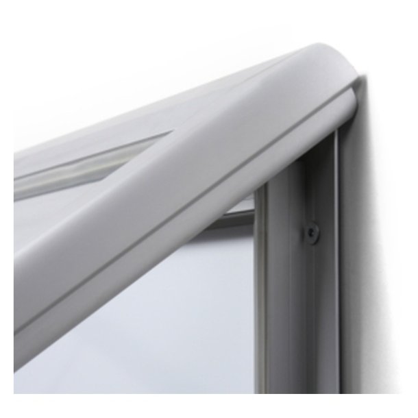 Twinco Udend�rs Whiteboard Udh�ngsskab - 9xA4 - S�lv/alu