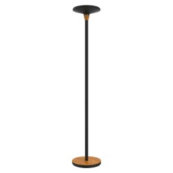 Unilux Baly Bamboo Led gulvlampe Uplight - Gulvlampe sort