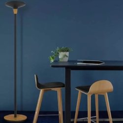Unilux Baly Bamboo Led gulvlampe Uplight - Gulvlampe sort