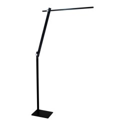 Unilux Lumlight Led gulvlampe Uplight - Justerbar gulvlampe sort