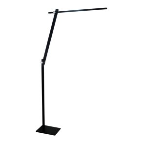 Unilux Lumlight Led gulvlampe Uplight - Justerbar gulvlampe sort