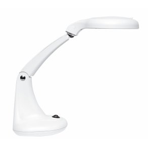 Unilux Luplampe Mini Zoom - Hvid letanvendelig LED luplampe