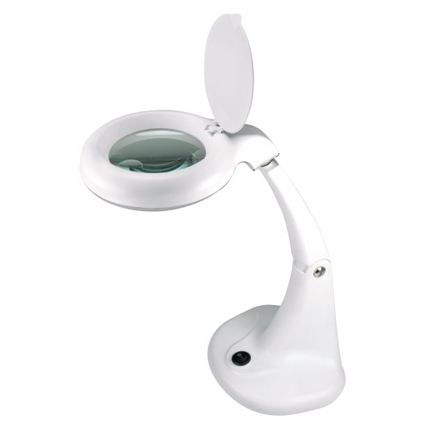 Unilux Luplampe Mini Zoom - Hvid letanvendelig LED luplampe