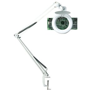 Unilux Luplampe Zoom - Hvid professionel LED luplampe
