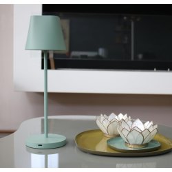 Unilux Skrivebordslampe AVA - gr�n vandafvisende kontorlampe