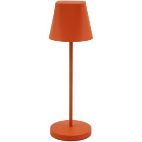 Unilux Skrivebordslampe AVA - orange vandafvisende kontorlampe