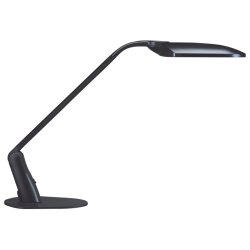 Unilux Skrivebordslampe DUO LED Lampe - sort roterbar kontorlampe