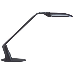 Unilux Skrivebordslampe DUO LED Lampe - sort roterbar kontorlampe