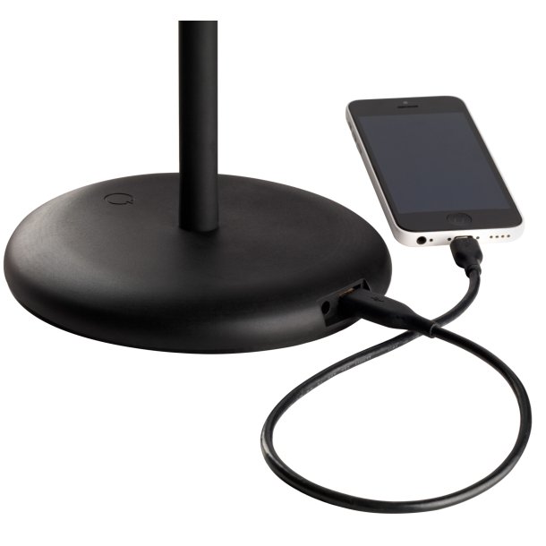 Unilux Skrivebordslampe Easy LED Lampe - effektiv sort kontorlampe