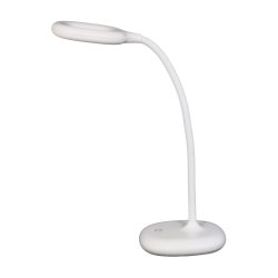 Unilux Skrivebordslampe Galy 1800 - Hvid, lille og fleksibel LED kontorlampe
