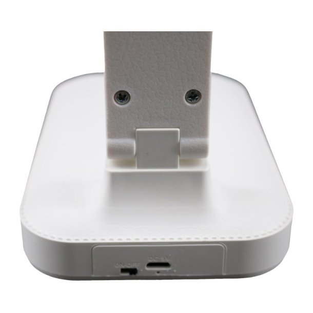 Unilux Skrivebordslampe KAPA - hvid foldbar kontorlampe
