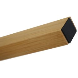 Unilux Skrivebordslampe Katy - Hvid bambus LED kontorlampe