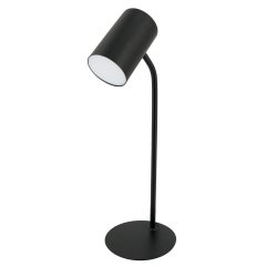 Unilux Skrivebordslampe Katz - Sort fleksibel LED kontorlampe