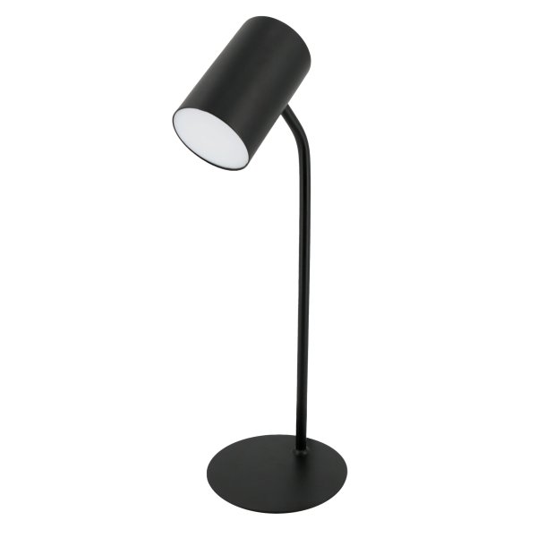 Unilux Skrivebordslampe Katz - Sort fleksibel LED kontorlampe