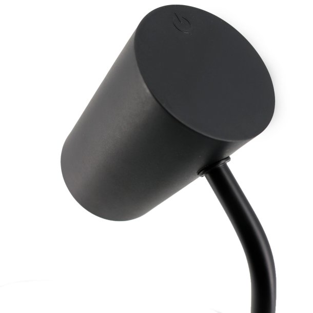 Unilux Skrivebordslampe Katz - Sort fleksibel LED kontorlampe
