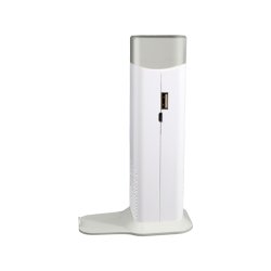 Unilux Skrivebordslampe Pocketlight - Hvid mobil lommelygte og LED kontorlampe