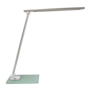 Unilux Skrivebordslampe Popy - Hvid stilren LED kontorlampe