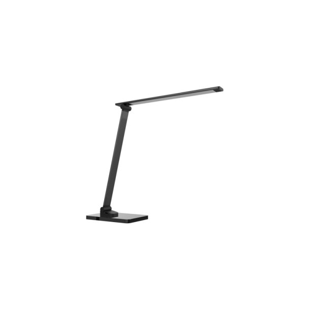 Unilux Skrivebordslampe Popy - Sort stilren LED kontorlampe