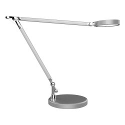 Unilux Skrivebordslampe Senza 2.0 - S�lv justerbar LED kontorlampe