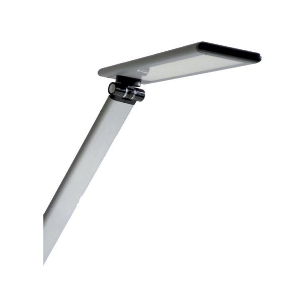 Unilux Skrivebordslampe Terra - Metalgr� elegant LED kontorlampe