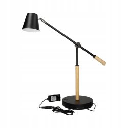 Unilux Skrivebordslampe Vicky - Sort h�jeffektiv LED kontorlampe