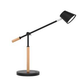 Unilux Skrivebordslampe Vicky - Sort h�jeffektiv LED kontorlampe