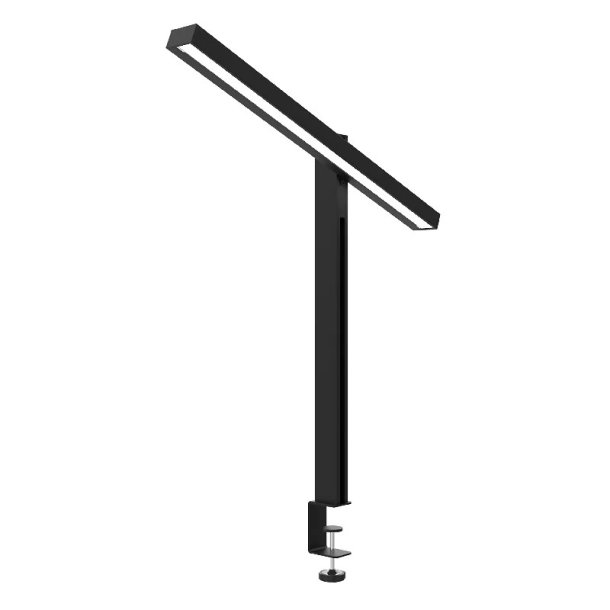 Unilux Skrivebordslampe Zenith - Sort LED kontorlampe p� klemme