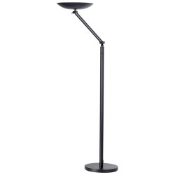 Unilux Varialux Led gulvlampe Uplight - Effektiv leddelt gulvlampe sort