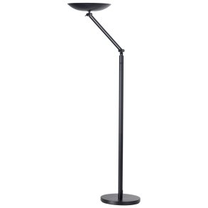 Unilux Varialux Led gulvlampe Uplight - Effektiv leddelt gulvlampe sort
