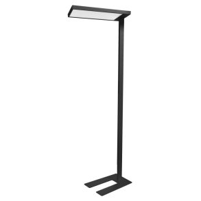 Unilux Versus Led gulvlampe Uplight - Flimmerfri gulvlampe sort