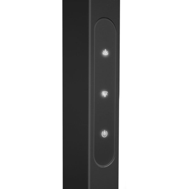 Unilux Versus Led gulvlampe Uplight - Flimmerfri gulvlampe sort
