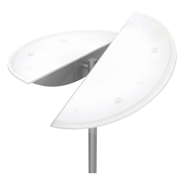 Unilux Zelux Led gulvlampe Uplight - Kraftig gulvlampe gr�