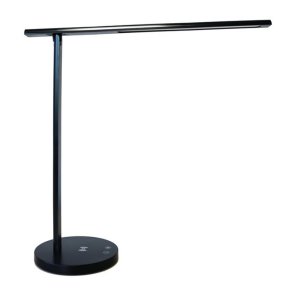 Unilux Diva bordlampe - sort LED kontorlampe - opladning