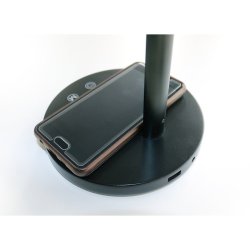 Unilux Diva bordlampe - sort LED kontorlampe - opladning