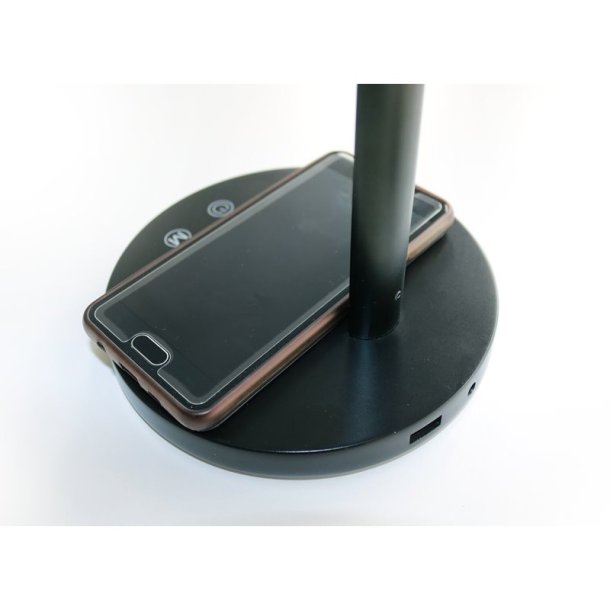 Unilux Diva bordlampe - sort LED kontorlampe - opladning