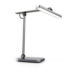 Unilux Pureline bordlampe - slv LED kontorlampe - fleksibel arm