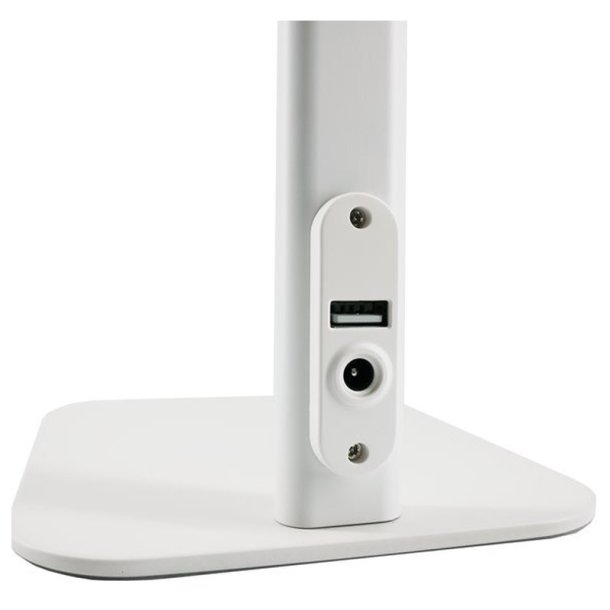 Unilux Skrivebordslampe Strata Base - hvid dmpbar LED kontorlampe