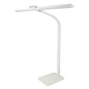 Unilux Skrivebordslampe Strata Base - hvid dmpbar LED kontorlampe