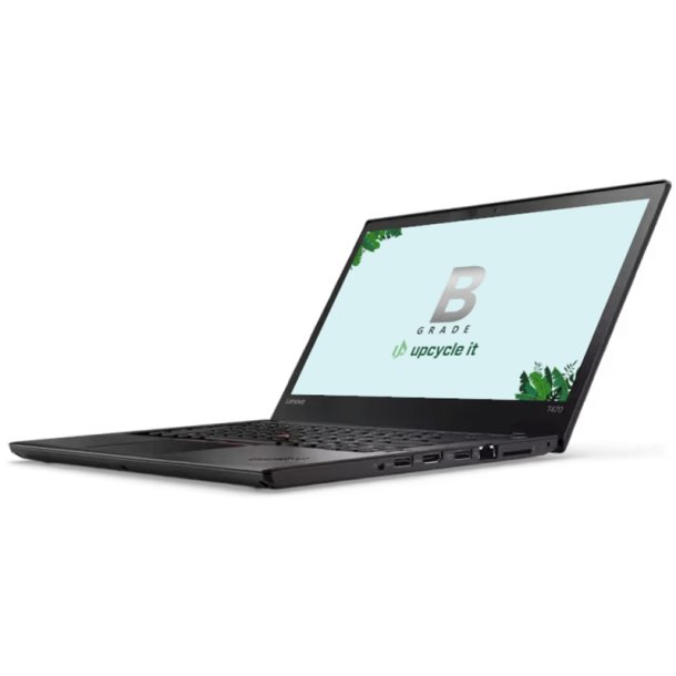 Lenovo ThinkPad T470 - Refurbished Grade B - i5 - 8 GB - 256 GB - 14" - W10PRO