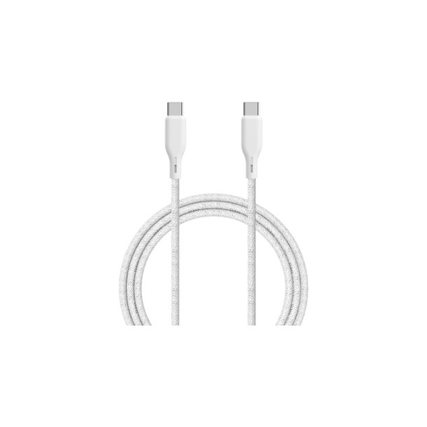 Upstr&ouml;m &Euml;ssentials 100W kabel - USB-C til USB-C - 1.2m - 480 Mbps - 100% genbrugt plast