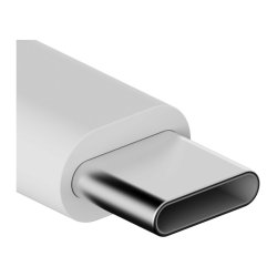 Upstrm USB-C kabel - 100W - USB-C til USB-C - 1.2m - Recycled TPE - hvid