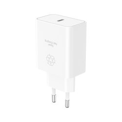 Upstr&ouml;m &Euml;ssentials 45W GaN Charger - USB-C - 100% genbrugt plast