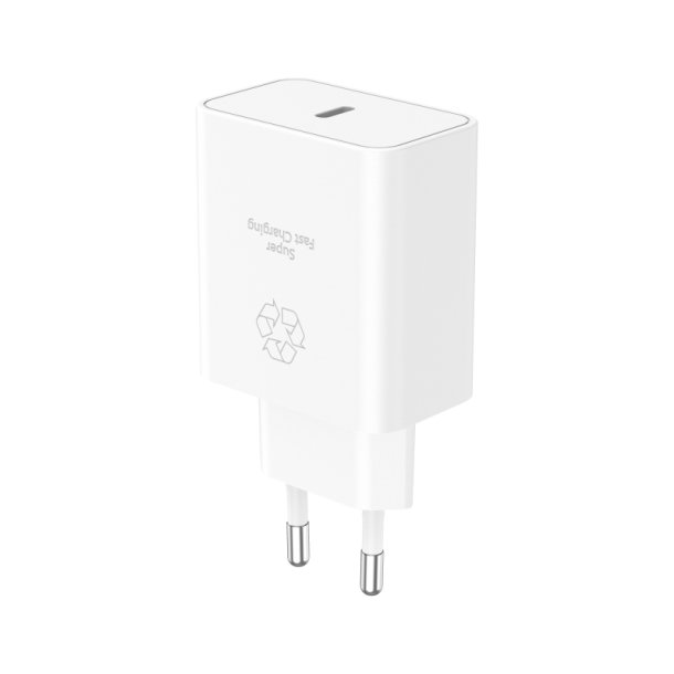 Upstr&ouml;m &Euml;ssentials 45W GaN Charger - USB-C - 100% genbrugt plast