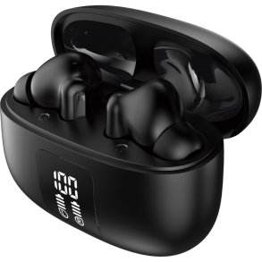 Verbatim - TruSound Hybrid ANC & ENC Earbuds - Headset - In-ear - Calls/Music - Binaural - Sort - Power