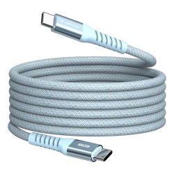 Verbatim - Sync &amp; Charge Magnetic Cable - 60W USB-C to USB-C 120 cm Blue - USB 2.0 - USB C - Male - Straight - Nylon - 0